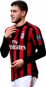 Davide Calabria football render