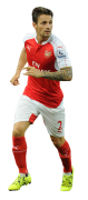 Mathieu Debuchy football render