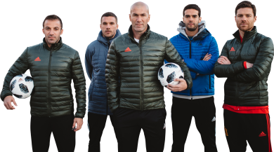 Alessandro Del Piero, Lukas Podolski, Zinedine Zidane, Kaka & Xabi Alonso