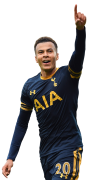 Dele Alli football render