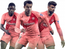 Ousmane Dembele, Philippe Coutinho & Gerard Pique football render