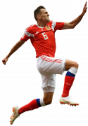 Denis Cheryshev football render