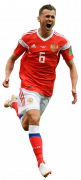 Denis Cheryshev football render