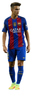 Denis Suarez football render