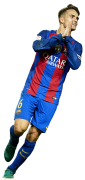 Denis Suarez football render