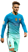 Denis Suarez football render