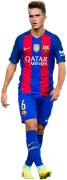 Denis Suarez football render