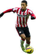 Memphis Depay football render