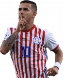 Derlis Gonzalez football render