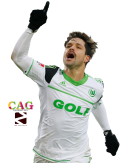 Diego Ribas football render