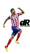 Diego Costa football render