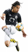 Diego Lainez football render