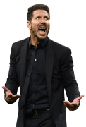 Diego Simeone football render