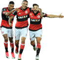 Orlando Berrio, Paolo Guerrero & Diego Ribas football render