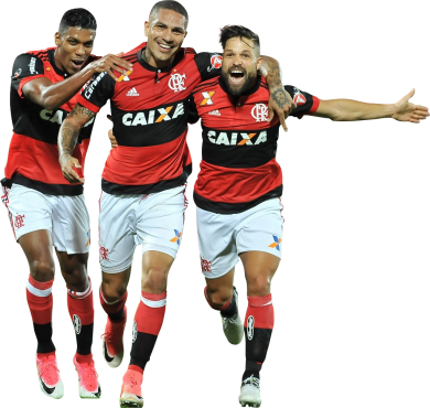 Orlando Berrio, Paolo Guerrero & Diego Ribas