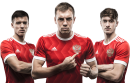 Dmitry Poloz, Artem Dzyuba & Alexey Miranchuk football render