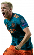 Donny van de Beek football render