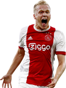 Donny van de Beek football render