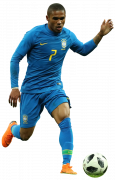 Douglas Costa football render