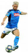 Dries Mertens football render