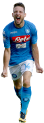 Dries Mertens football render