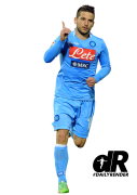 Dries Mertens football render