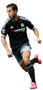 Eden Hazard football render