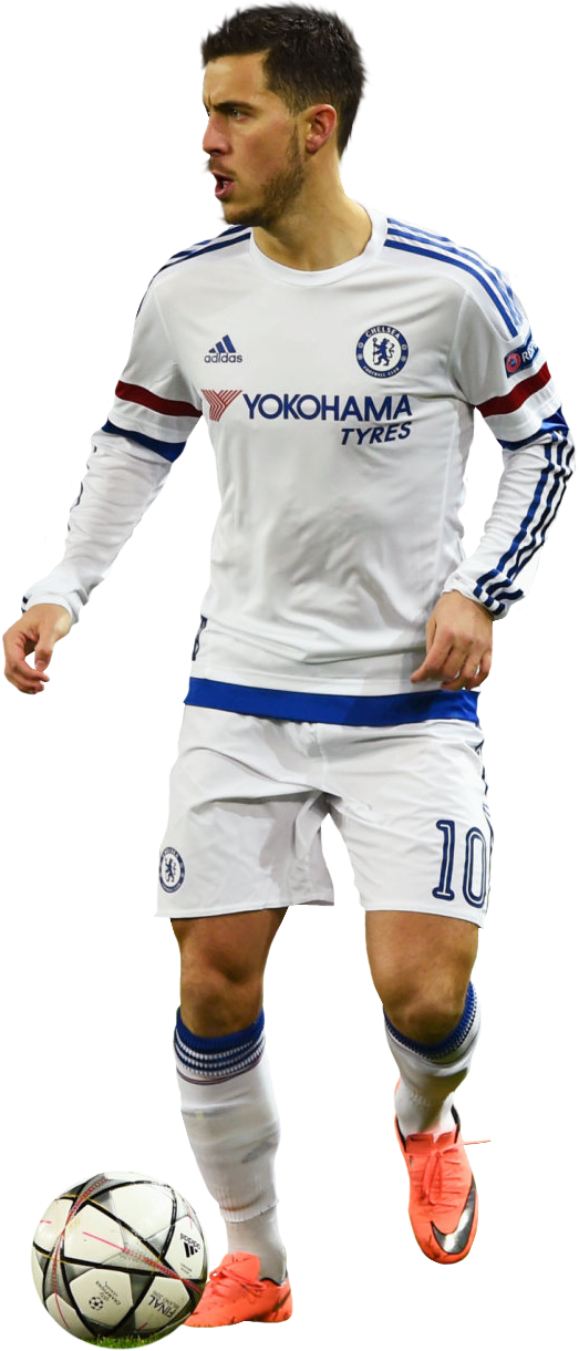 Eden Hazard football render - FootyRenders