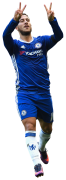 Eden Hazard football render