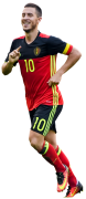 Eden Hazard football render