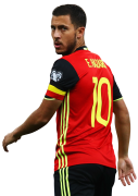 Eden Hazard football render