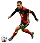 Eden Hazard football render