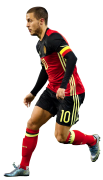 Eden Hazard football render