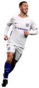 Eden Hazard football render