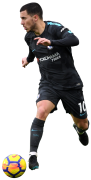 Eden Hazard football render