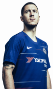 Eden Hazard football render