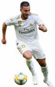 Eden Hazard football render