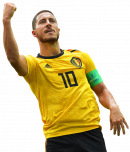 Eden Hazard football render