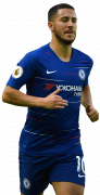 Eden Hazard football render