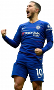 Eden Hazard football render