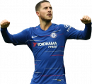 Eden Hazard football render