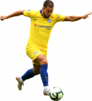 Eden Hazard football render