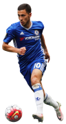 Eden Hazard football render