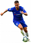 Eden Hazard football render