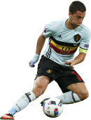 Eden Hazard football render