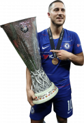 Eden Hazard football render