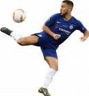 Eden Hazard football render