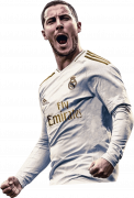 Eden Hazard football render