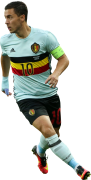 Eden Hazard football render