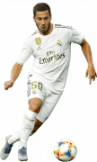 Eden Hazard football render